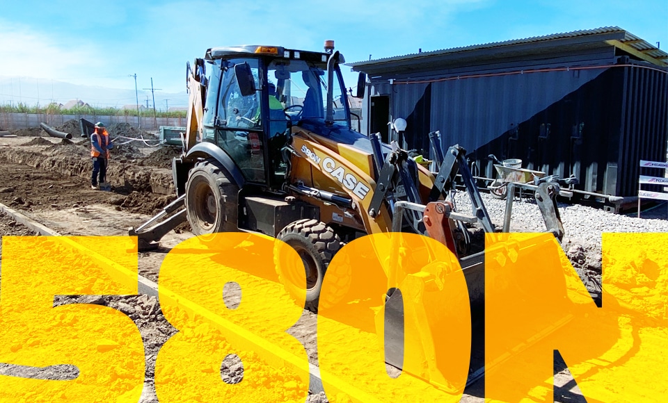 Retroexcavadora CASE 580N: Características clave y por qué es una elección popular en Chile